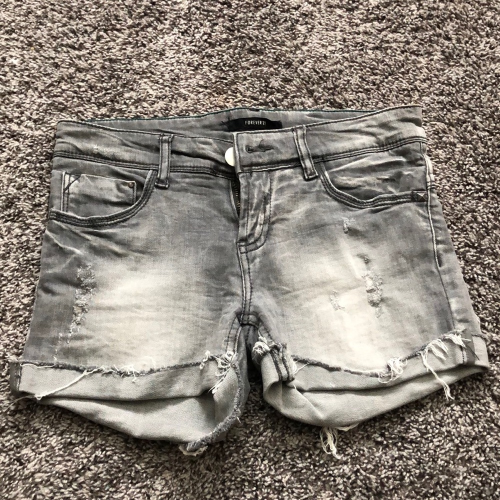 Grey Jean Shorts!